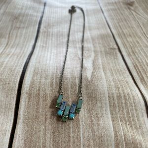Anthropologie gem necklace